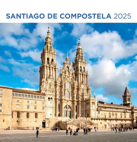  Cal. 2025 ST (14x15 cm) Santiago Compostela 