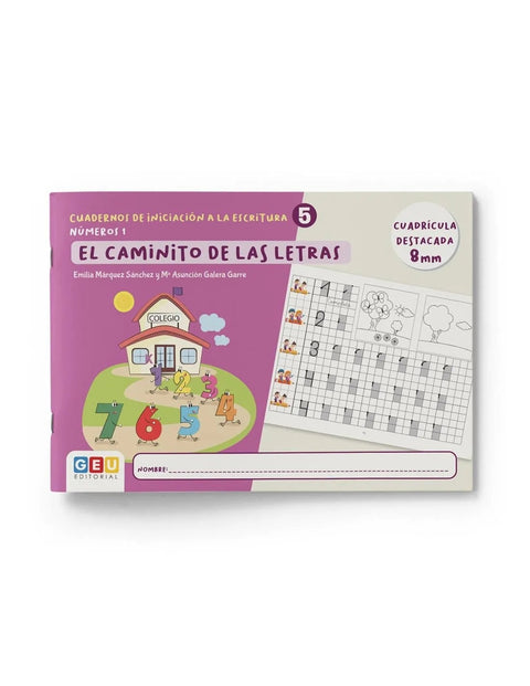  Cuaderno el caminito de las letras  5 