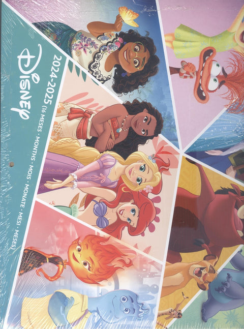  Calendario de pared disney (16 meses) 2024-2025 