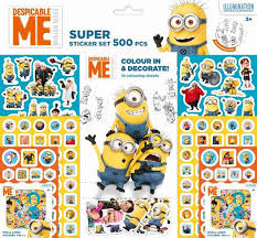  SUPER STICKER SET 500 PCS 