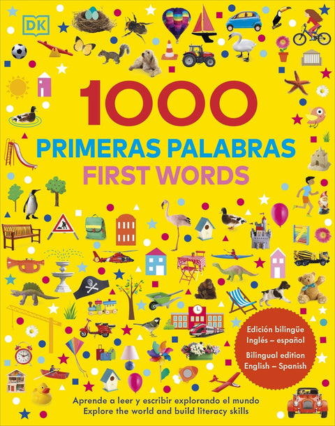  1000 primeras palabras. Fist words. Edición bilingüe 