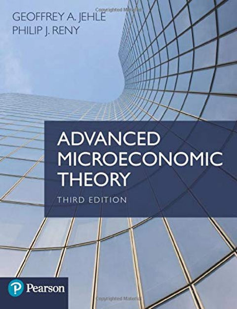  ADVANCED MICROECONOMIC THEORY. (FINALCIAL TIMES) 