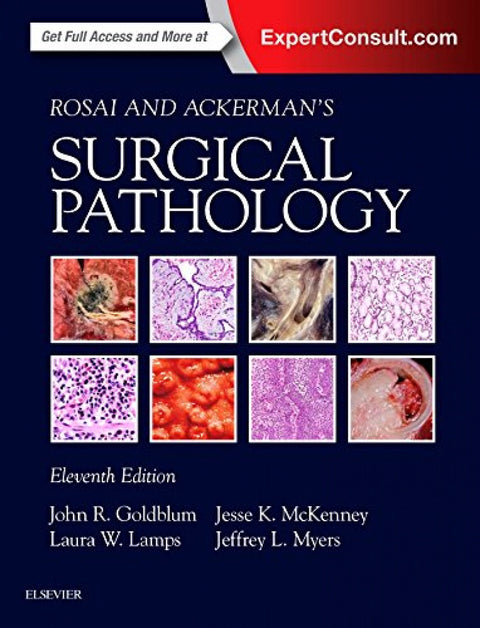  ROSAI AND ACKERMAN'S SURGICAL PATHOLOGY - 2 VOLUME SET.(11TH EDITION) 