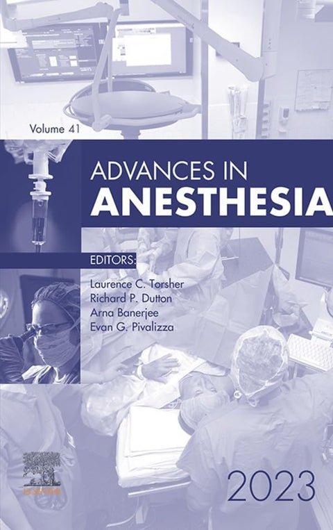  ADVANCES IN ANESTHESIA 2023 VOL.41-1 
