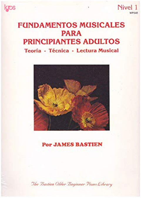  FUNDAMENTOS MUSICALES PARA PRINCIPIANTES ADULTOS WP34E teoria, tecnica y lectura 