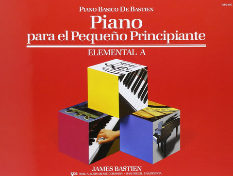  Piano para pequeño pincipiante nivel elemental A 