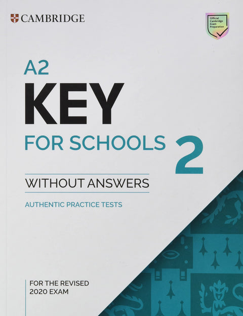  A2 KEY FOR SCHOOLS 2 ST WITHOUT ANSWERS 22 