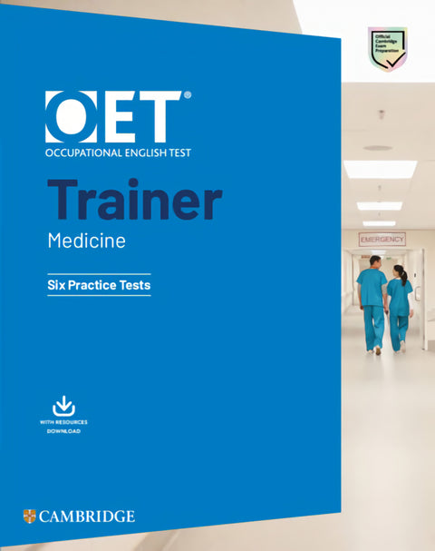  OET Trainers Medicine Six Practice Tests with Answers with Resource Download 