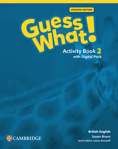 Guess What! British English Updated Level 2 Activity Book with Digital Pack 