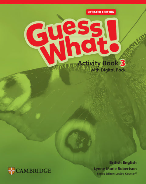  Guess What! British English Updated Level 3 Activity Book with Digital Pack 