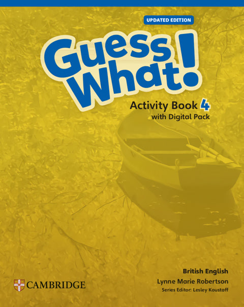  Guess What! British English Updated Level 4 Activity Book with Digital Pack 