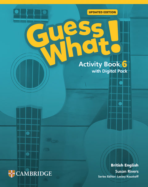  Guess What! British English Updated Level 6 Activity Book with Digital Pack 
