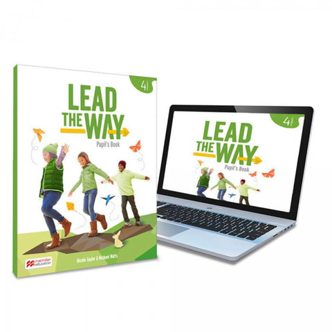  LEAD THE WAY 4 Pupil's Book: libro del alumno de inglés para EP, con acceso a la versión digital 