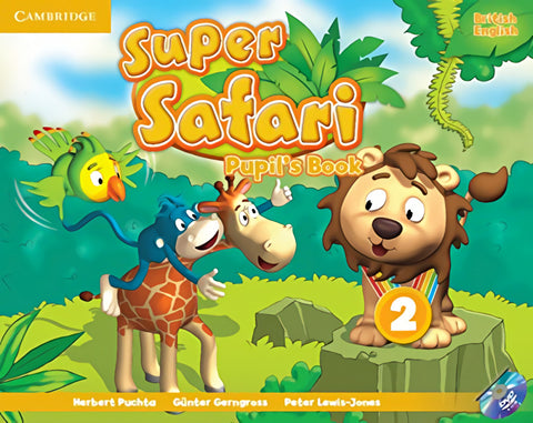  Super safari 2 pupils book 4 años (+dvd) 