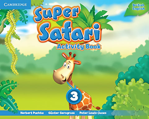  Super safari 3 activity book 5 años 