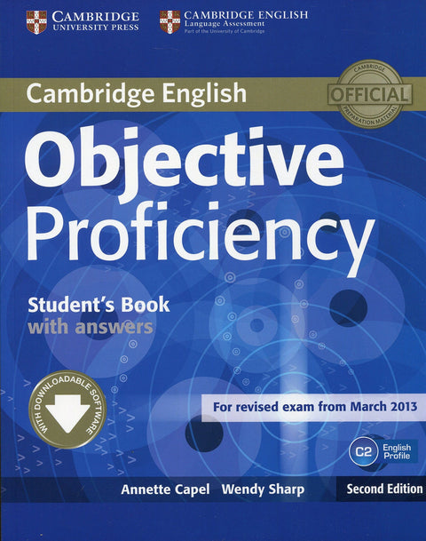  Objective Proficiency Student's Book with Answers with Downloadable Software 2nd Edition 