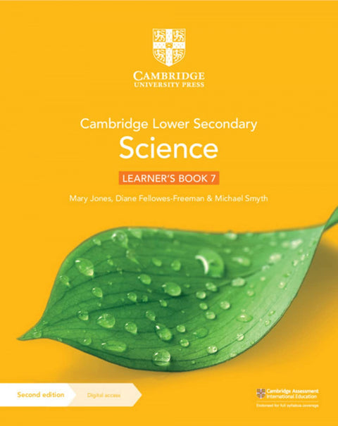  CAMBRIDGE LOWER SECONDARY SCIENCE LEARNERS BOOK 7... 