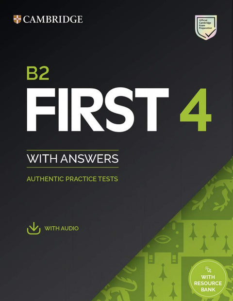  B2 First 4. Student's Book with Answers with Audio with Resource Bank 