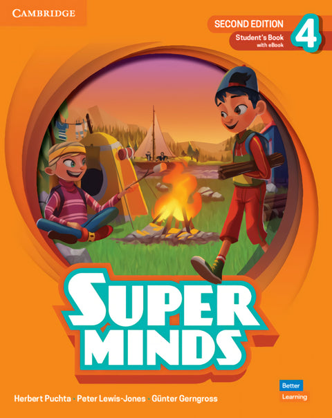  Super Minds Second Edition Level 4 Student`s Book with eBook British English 