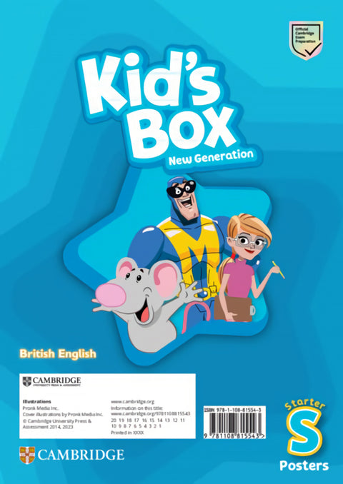  Kid's Box New Generation Starter Posters British English 