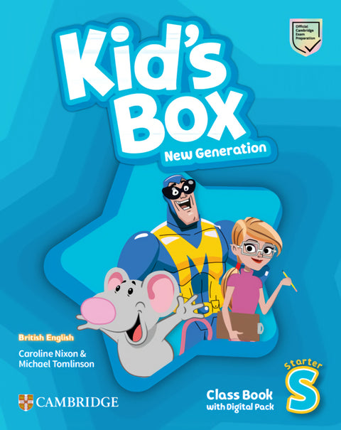  Kid's Box New Generation Starter Class Book with Digital Pack British English 