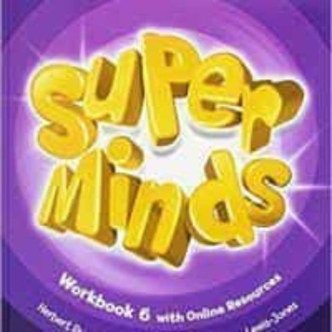  Super Minds Level 6 Workbook with Super Practice Book and Digital Pack British E 