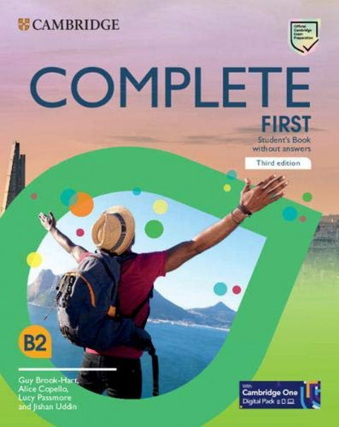  COMPLETE FIRST STUDENT`S BOOK WITHOUT ANSWERS WITH CD-ROM 3º ED 