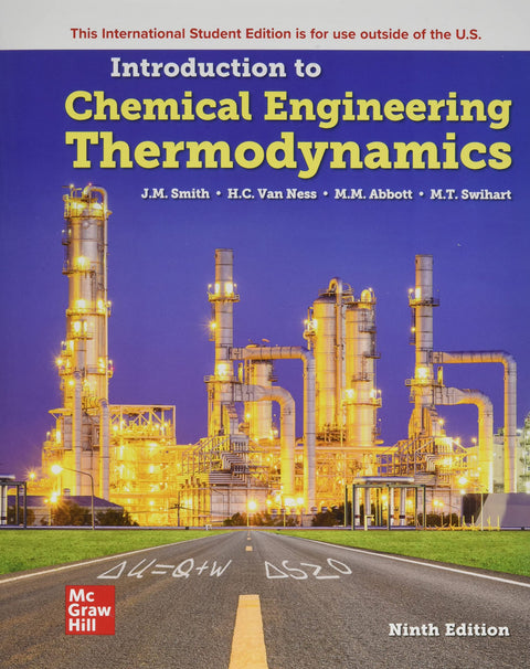  Introduction To Chemical Engineering Thermodynamics 