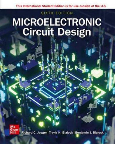  Microelectronic Circuit Design 