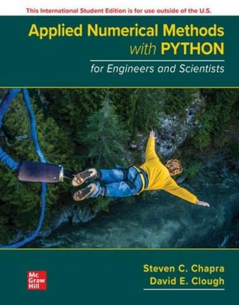  Applied Numerical Methods With Python For Engrs N Scientists 