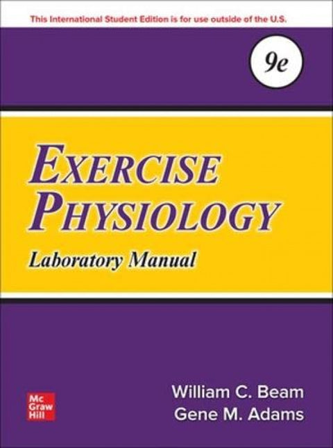  Exercise Physiology Laboratory Manual 