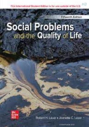  Social Problems And The Quality Of Life 