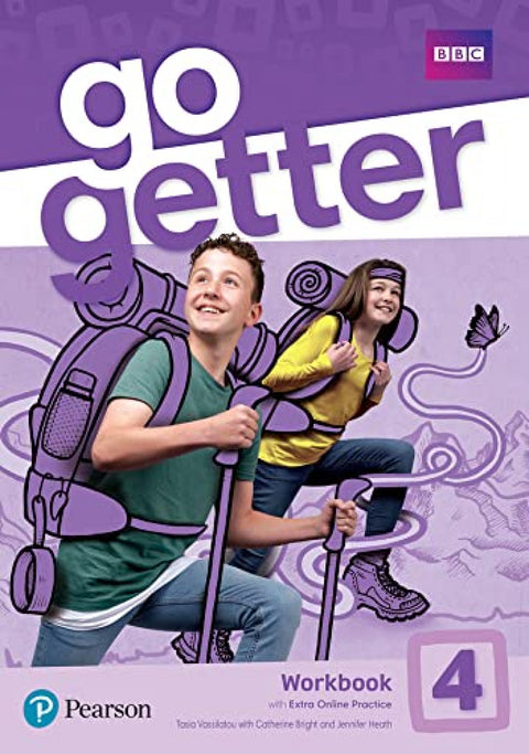  GOGETTER 4 WORKBOOK WITH ONLINE HOMEWORK PIN CODE PACK 