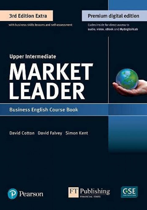  9781292361147 Market Leader 3e Extra Upper Intermediate Course Book, eBook, QR, MEL 