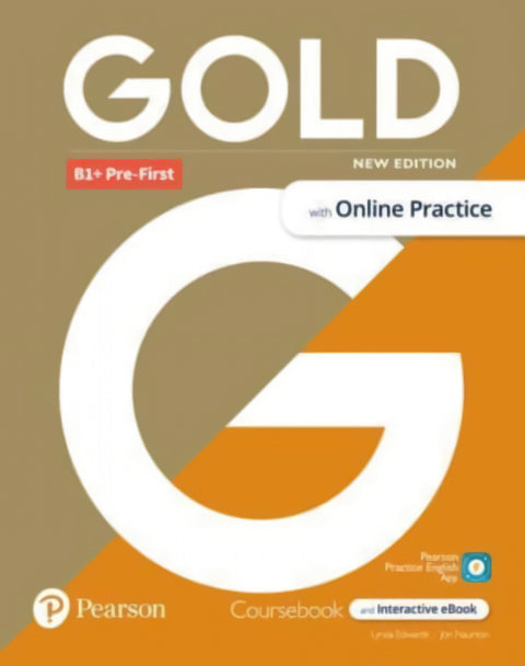  GOLD 6E B1+ PRE-FIRST STUDENT'S BOOK WITH INTERACT 