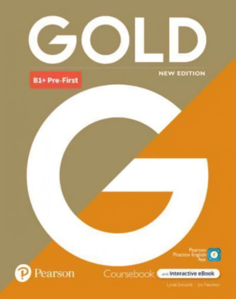  GOLD 6E B1+ PRE-FIRST STUDENT'S BOOK WITH INTERACT 