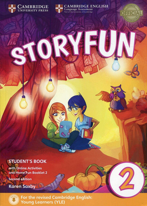  Storyfun for starter level 2. Student+online activities+home fun booklet 