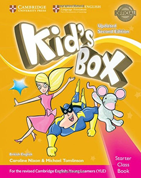  KID'S BOX STARTER COURSEBOOK WITH CD ROM SECOND EDITION 
