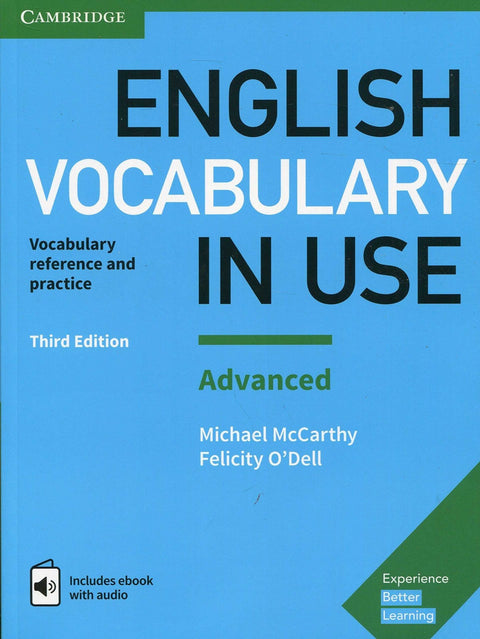  ENGLISH VOCABULARY IN USE ADVANCED + KEY +CD 