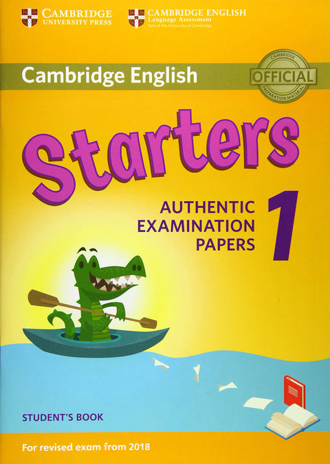  STARTERS 1 STUDENTS CAMBRIDGE YOUNG LEARNERS ENGLISH TESTS 2018 