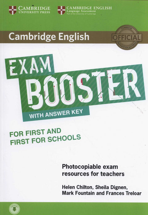  Cambridge English Exam Booster for First and First for Schools with Answer Key with Audio 