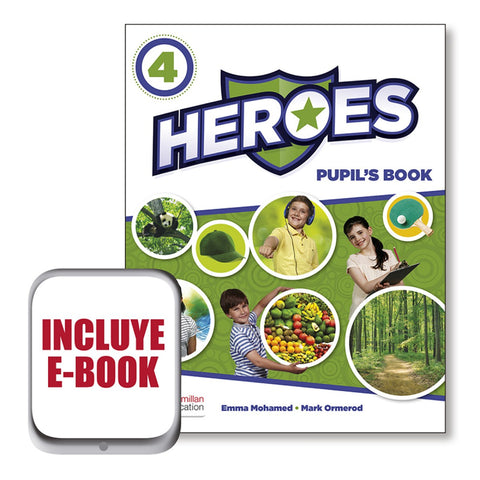 HEROES 4 Pb (+ebook) Pk 