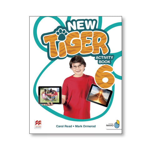  NEW TIGER 6 ACTIVITY BOOK PACK 