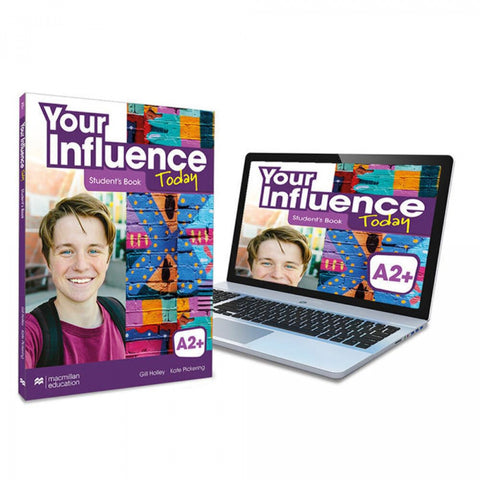 YOUR INFLUENCE TODAY A2+ Student's book: libro de texto y versión digital (licencia 15 meses) 
