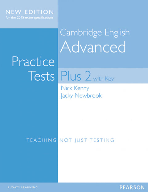  Cambridge advanced practice tests plus +key 