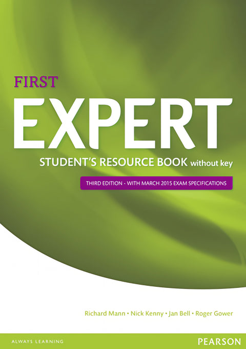  Expert first student resource -key 