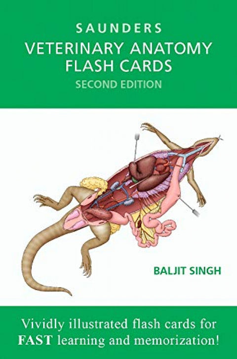  Veterinary Anatomy Flash Cards 