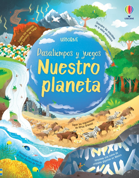  PASATIEMPOS Y JUEGOS NUESTRO PLANETA 