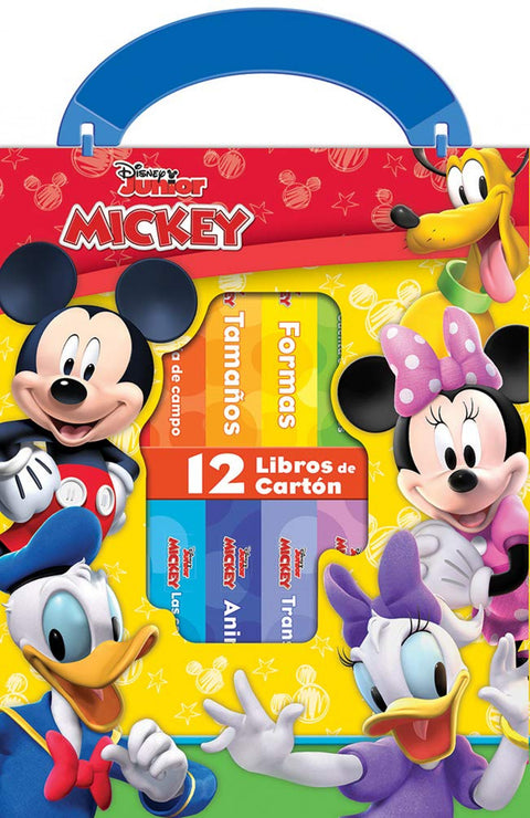  MI PRIMERA LIBRERIA 12 LIBROS MICKEY MOUSSE 
