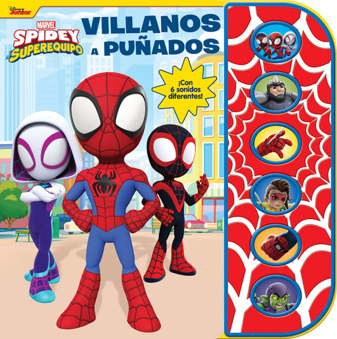  VILLANOS A PUÑADOS SPIDEY 